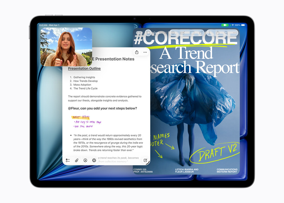 iPad Air M4 multitasking