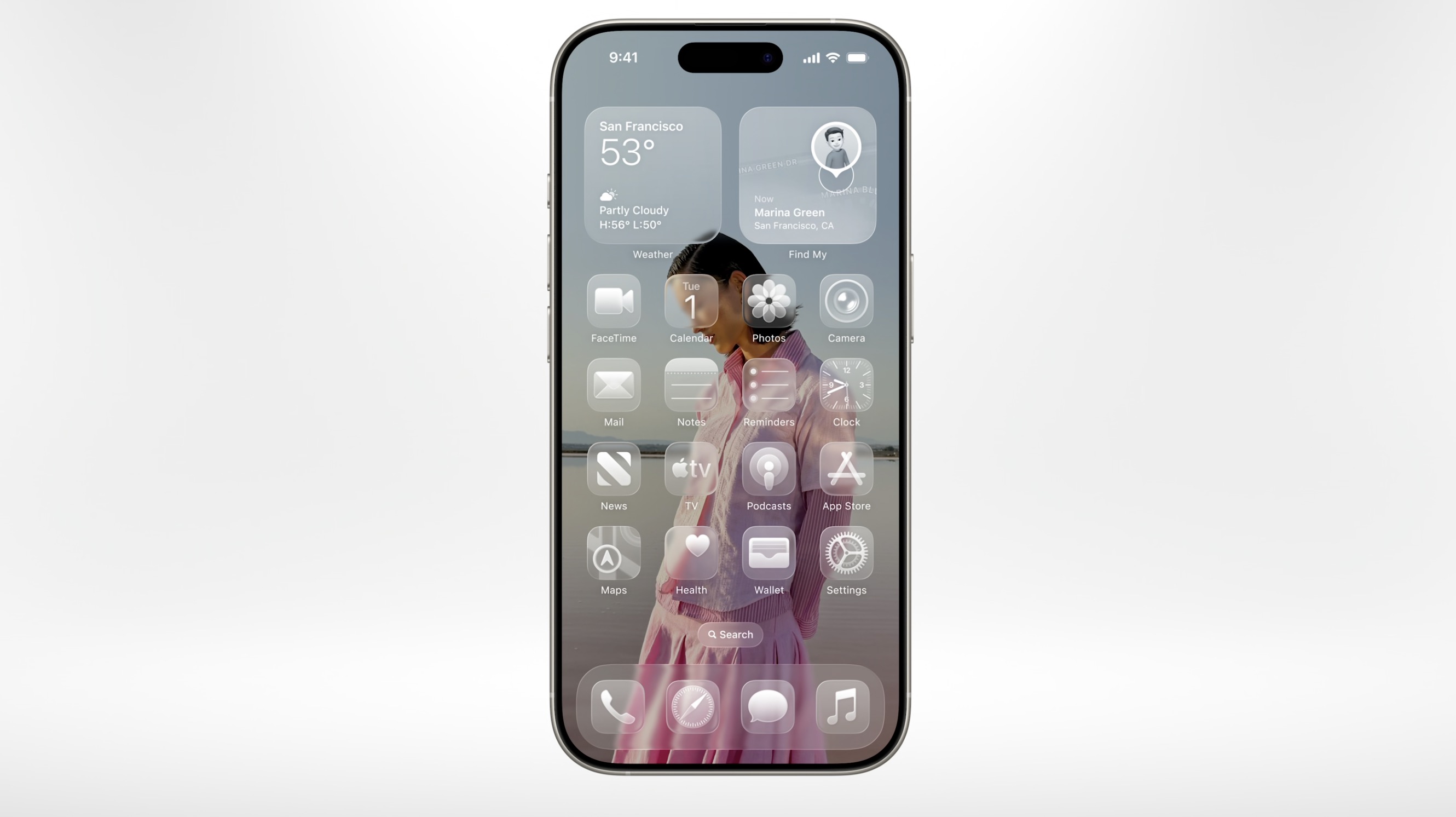 Liquid Glass Redesign Concept