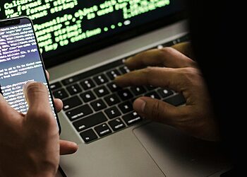 Autonomous AI agents and digital privacy concept