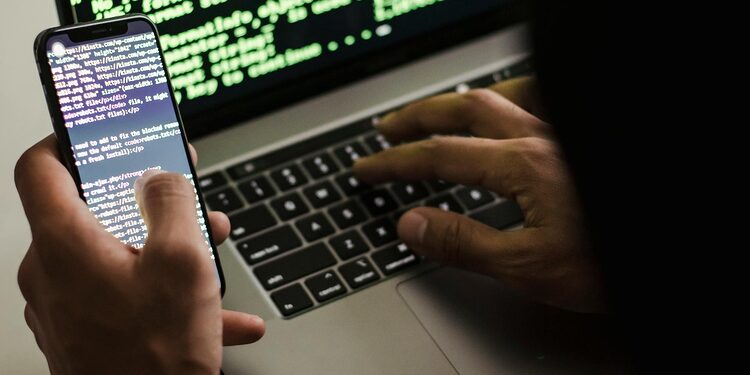 Autonomous AI agents and digital privacy concept