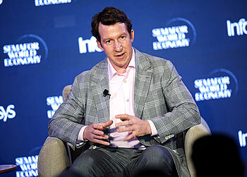 WASHINGTON, DC - APRIL 13: Jack Clark, Cofounder and Head of Public Benefit for Anthropic PBC, participates in a discussion at the Semafor World Economy 2026 summit on April 13, 2026 in Washington, DC. The summit brings together business leaders and tech CEO's for discussions on economy, artificial intelligence and business trends. (Photo by Kevin Dietsch/Getty Images)