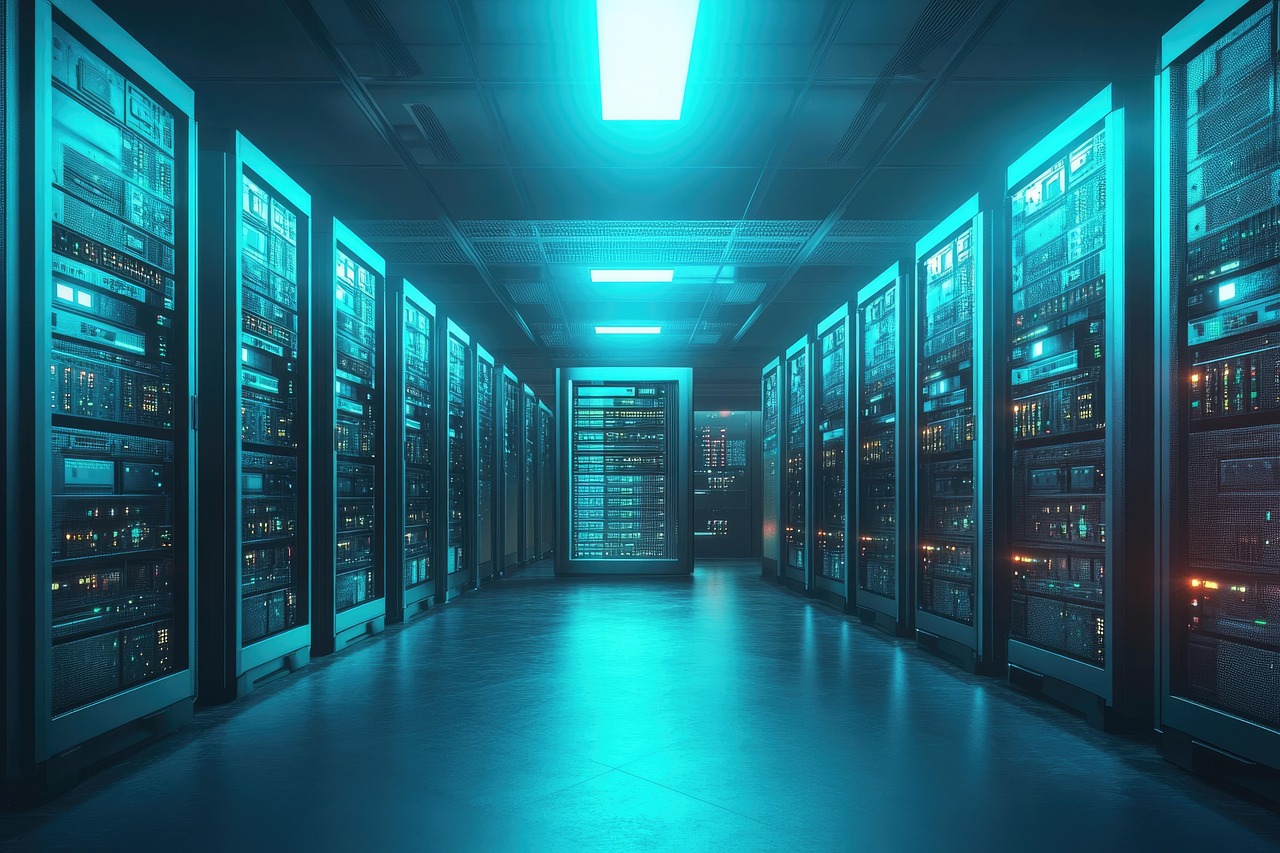 AI Data Center Server Room