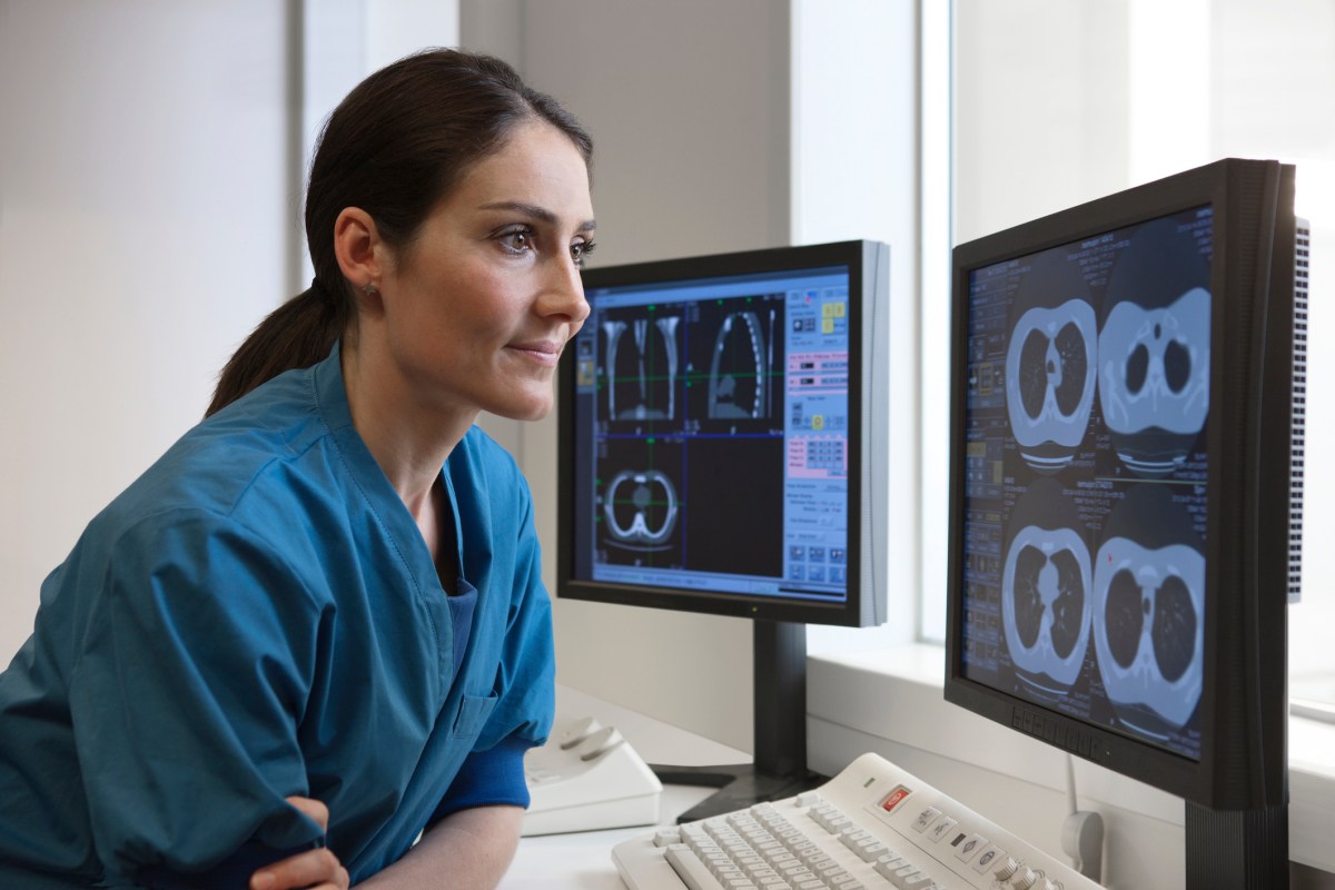 AI in medical diagnosis illustration