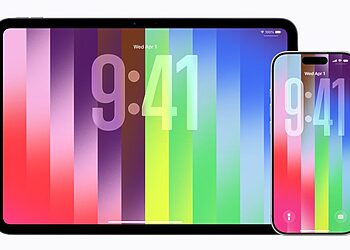 iOS 26.5 Pride wallpaper and Apple Watch face