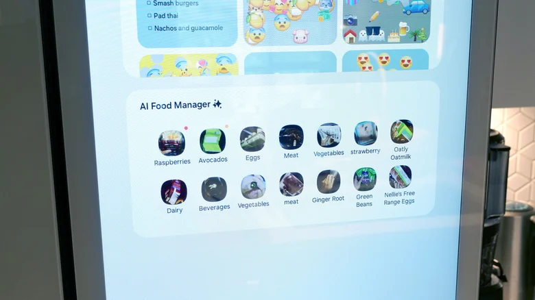 Samsung Bespoke AI Food Manager