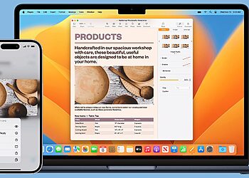 Apple Universal Clipboard concept for iPhone and Windows copy and paste