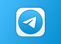 Telegram app icon representing App Store moderation and child safety enforcement