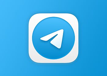 Telegram app icon representing App Store moderation and child safety enforcement