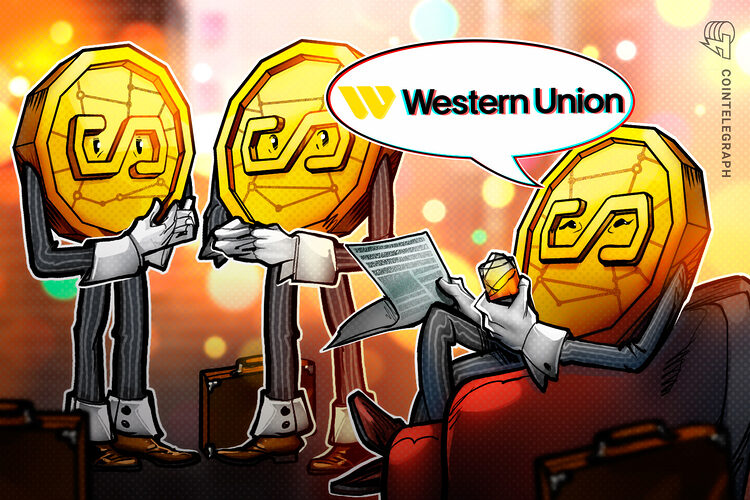Western Union Stablecard stablecoin remittances on Visa network
