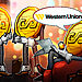 Western Union Stablecard stablecoin remittances on Visa network