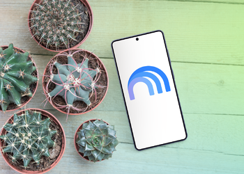 Gemini Notebook AI gardening assistant with potted plants